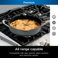 thumbnail image 2 of Ninja CW102CGY Foodi NeverStick Premium Poêle Possible Pan, Gris, 2 of 9