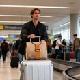 thumbnail image 3 of Travel Adjustable Luggage Straps for Secure Stacking and Easy Identification Portable Folding Aluminum-Style Luggage Tie-Downs for Travel Comfort and Organization, 3 of 6