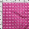 thumbnail image 2 of oneOone Georgette Viscose Fabric Leaves & Floral Block Print Fabric BTY 42 Inch Wide, 2 of 4