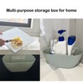 thumbnail image 5 of relayinert Hanging Kitchen Garbage Bin - Cabinet Container Box for food vegetable skin kitchen storage items on the workbench white, 5 of 5