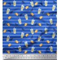 thumbnail image 1 of Soimoi Black polyester Crepe Fabric Circle Art Geometric Decor Fabric Printed Yard 42 Inch Wide, 1 of 5