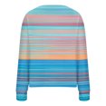 thumbnail image 5 of MeetoTime Women's 2024 Fall Knit Cardigans Open Front Long Sleeve V Neck Button Loose Cardigan Sweaters, 5 of 5
