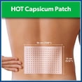 thumbnail image 4 of Salonpas Hot Topical Pain Relief Capsicum Patch, 3 Large Folded Patches, 4 of 7