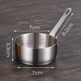 thumbnail image 1 of MYG Pot Gravy Stainless Steel Milk Pot Mini Sauce Pan Non Stick Small Saucepan, 1 of 9