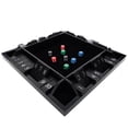 thumbnail image 3 of WE Games 4 Player Shut The Box Dice Game - Black Stained - Travel Size, 3 of 6