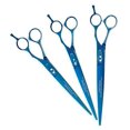thumbnail image 1 of MPP 5200 Blue Titanium Professional Grooming Straight Shears Choose Size of Full Set (Full Set - All 3 Shears), 1 of 1