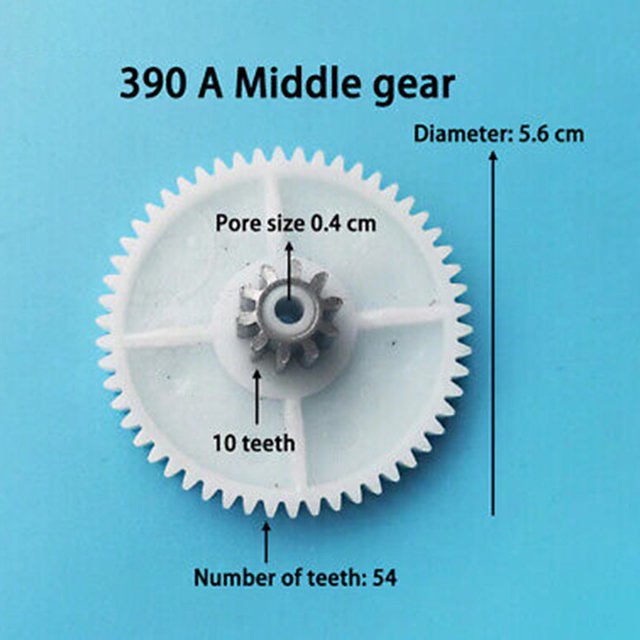 Plastic Gear for Gearbox 550 and 390 Children\\\'s Electric Car Kid Ride on Toy Car