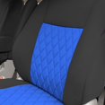 thumbnail image 4 of For Toyota Sienna 2011-2020 FH Group Neoprene Waterproof Custom Fit Car Seat Covers - 3rd Row Blue, 4 of 6