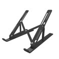 thumbnail image 1 of thinson Laptop Stand Adjustable Plastic Laptop Holder Portable Folding Notebook Computer Stand Black, 1 of 7