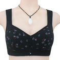 thumbnail image 3 of Women's Sexy Lace Front - Button Underwire Bra - Adjustable Shoulder Strap, Shaping Cup, Comfortable, Plus - Size Options, Hand Wash, 3 of 5