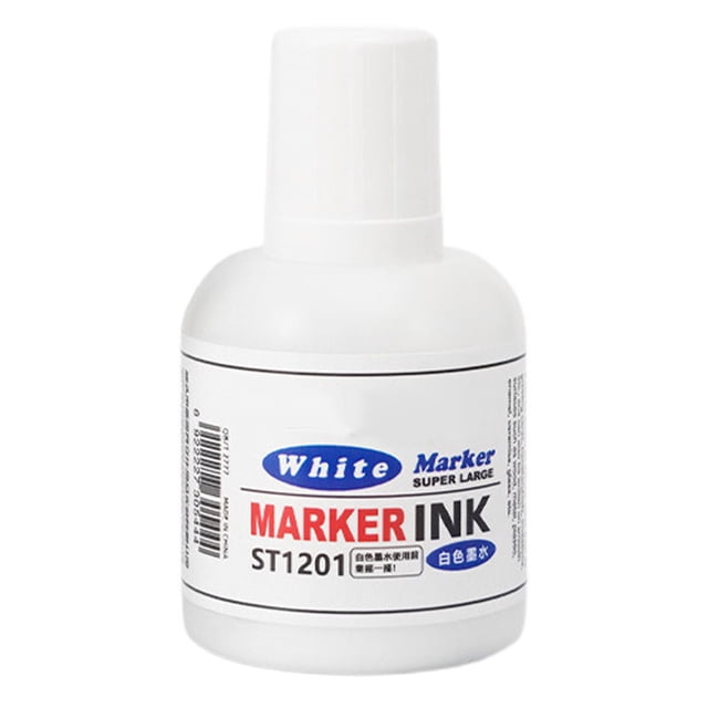 CHENMEI Gold Silver White High Gloss Oily Marker Ink Refiller Can Replace Ink 20ml
