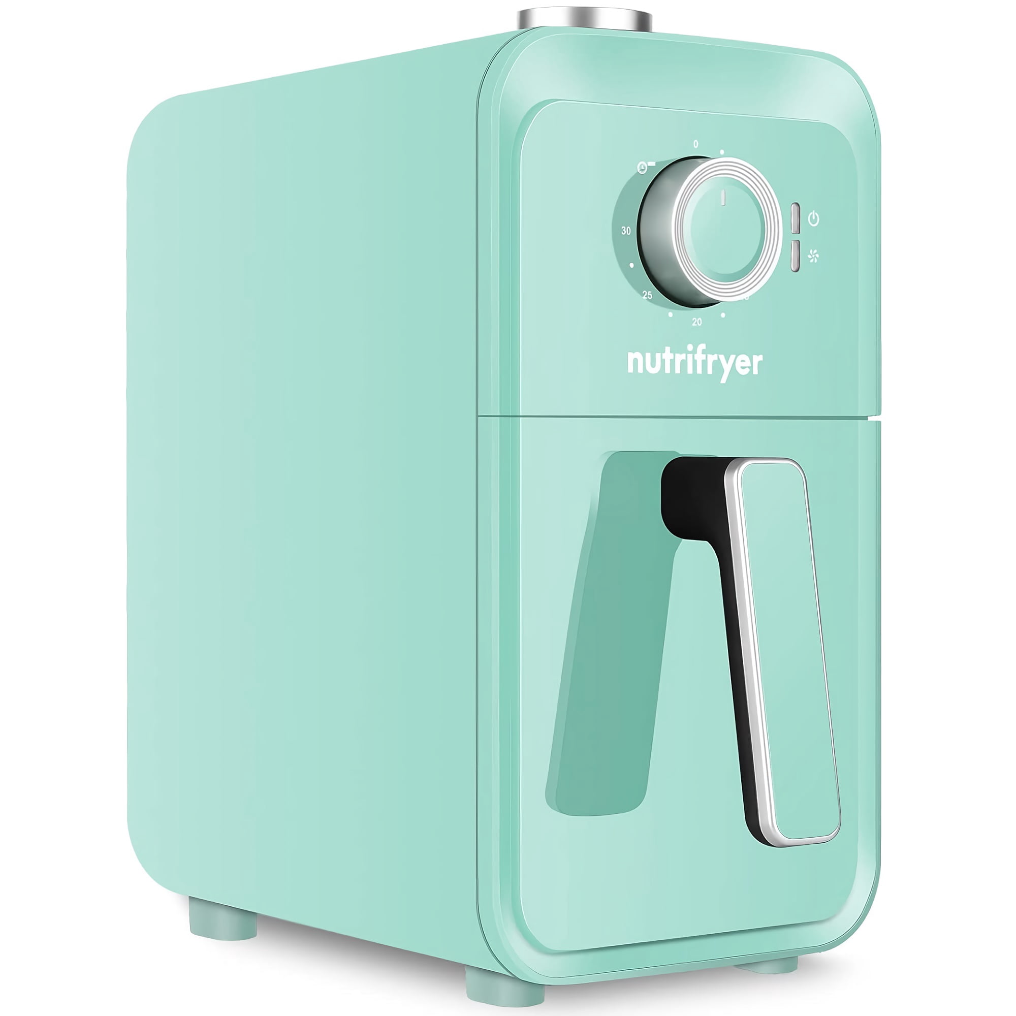 Intexca 4QT Air Fryer , 1400W, Panier Antiadhésif (Vert)