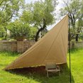 thumbnail image 4 of Visland Outdoor Triangle Sun Shade Sail with Windproof Ropes UV Blocking Canopy Permeable Breathable Heavy Duty Deck Backyard Patio Shade Cover, 4 of 7