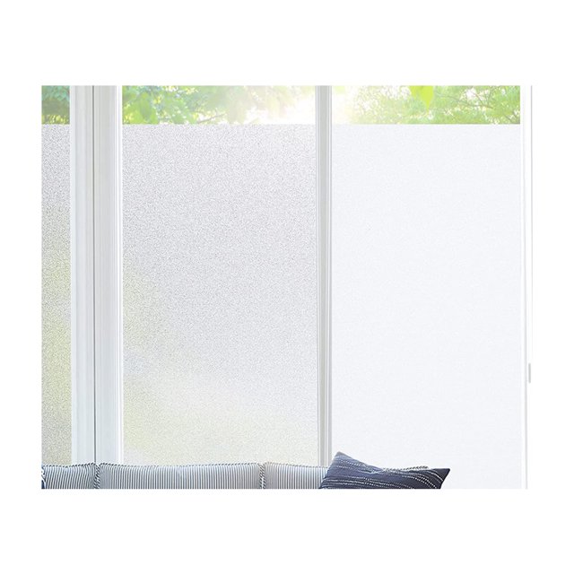 QualitChoice Frosted Window Film Home Office Hotel Hardware Fittings Self-adhesive Privacy Sticker Glass Films Protective Accessory White 60*300cm