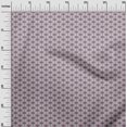 thumbnail image 2 of oneOone Cotton Jersey Wine Fabric Geometric Check Craft Projects Decor Fabric Printed By The Yard 58 Inch Wide, 2 of 4