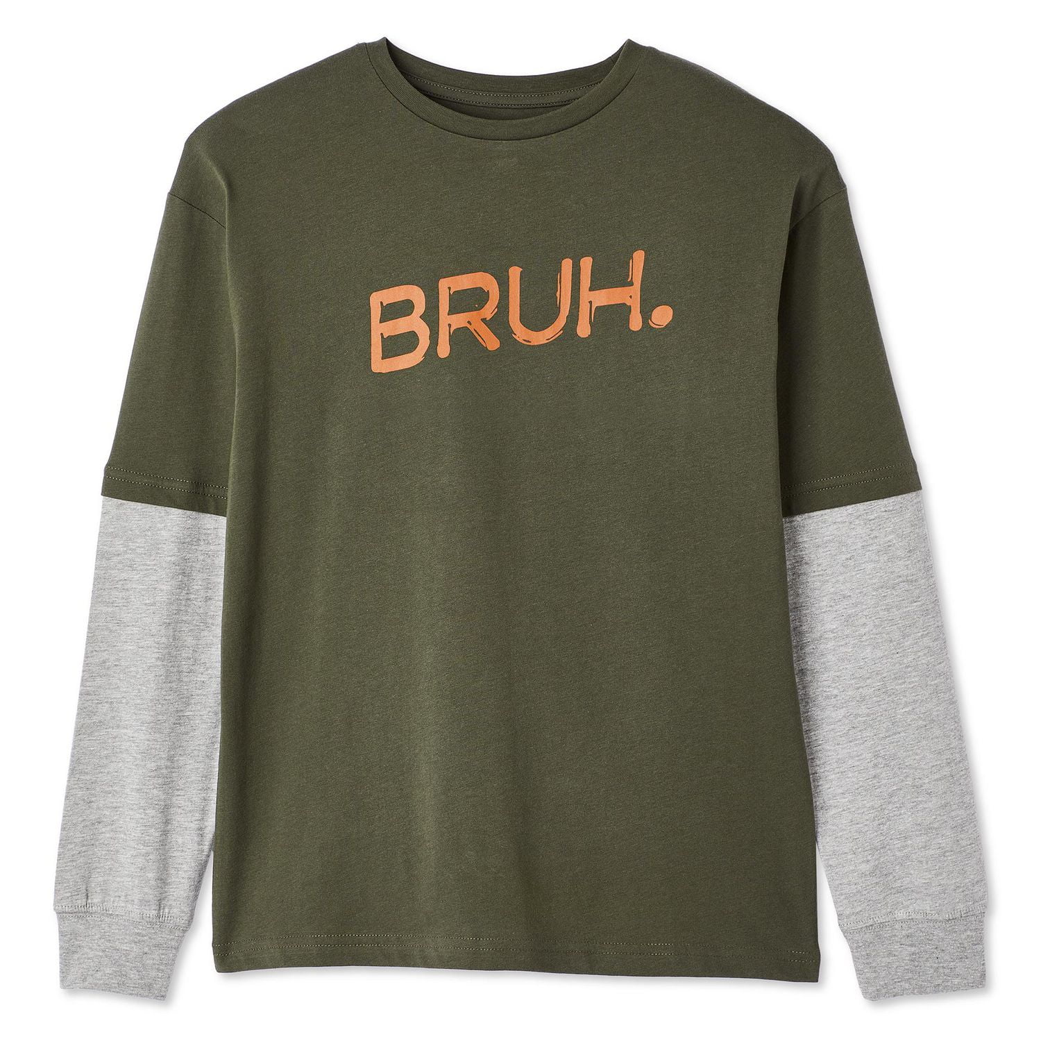T-shirt à manches longues trompe-l’œil George pour garçons