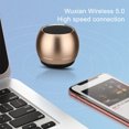 thumbnail image 4 of HOARBOEG Haut-Parleur Bluetooth en Métal, Mini Haut-Parleur, Haut-Parleur Bluetooth Portable pour l'Extérieur avec Caisson de Basses, Qualité Sonore Hi-Fi, Réduction de Bruit Intelligente Liquidation Cadeaux des Fêtes, 4 of 6