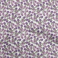 thumbnail image 1 of oneOone Cotton Poplin Purple Fabric Block Craft Projects Decor Fabric Printed By The Yard 42 Inch Wide, 1 of 5