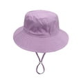 thumbnail image 5 of Toddler Baby Summer Sun Protection Fashion Solid Color Sun-Hat Cute Sunscreen Hat Cap, 5 of 5