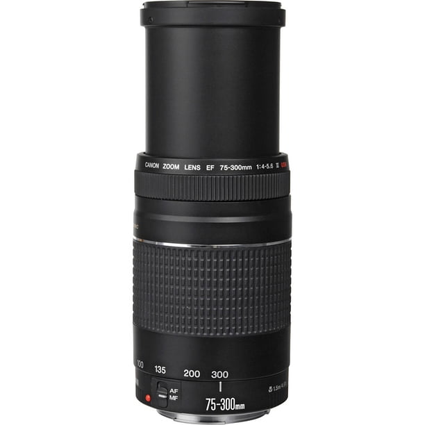 Canon EF 75-300mm f/4-5.6 III USM Lens - Walmart.ca