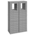 thumbnail image 1 of vidaXL Gabion Basket Posts 2 pcs 50x50x180 cm Iron, 1 of 4