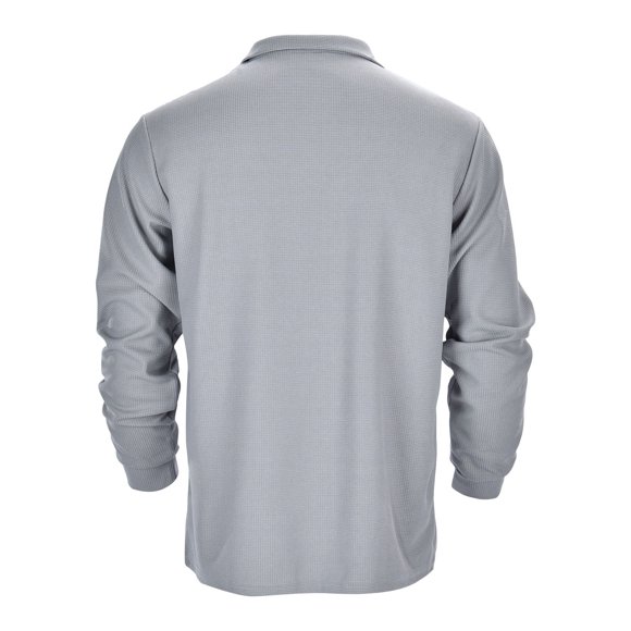 Ketyyh-chn99 Long Sleeve Polo Shirts for Men Casual Men's Shirts 2024 Button Down Shirts for Men Casual Tops Grey,S