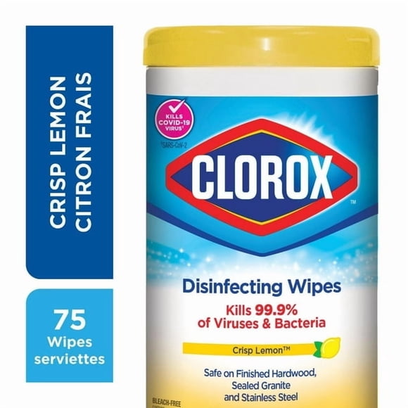 Clorox® Wipes, Lemon Fresh, 75 Count, 75 Count