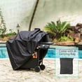 thumbnail image 4 of Oleegame 2PC Heavy Duty BBQ Grill Cover For Outdoor Grill 52 Inch – Weather & Fade With Adjustable Straps – Grill Cover For Charbroil E, 4 of 4