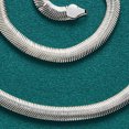 thumbnail image 2 of Thinsony Silver Versatile Silver Chain Necklace Stylish And Unique Accessory Statement With Style Metal silver 50cm 1Set, 2 of 6