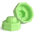 thumbnail image 1 of 2 Pack Mason Jar Vacuum Sealer，Food Saver Mason Jar Sealer Attachment for Regular and Wide Mouth Mason Jars Compatible with Universal Vacuum Sealer Machine for Food Storage Green, 1 of 6