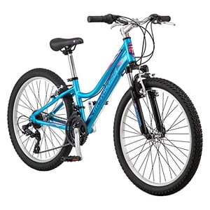Mongoose Kipawa Filles VTT 24" Taille de la roue, Bleu, Noir, Taille Âge 8+, bleu