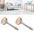 thumbnail image 4 of Heavy Duty Leveling Screw Leg, Carbon Steel Nuts M12 Thread Furniture Leveling Feet Yellow  For Mechanical Equipment For Factory, 4 of 8