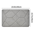 thumbnail image 3 of Boovnll Bathroom Water Absorbing Door Mat Convenient Machine Wash Lightweight Fabric Quick Water Absorption Non Slip Floor Mat, 3 of 6