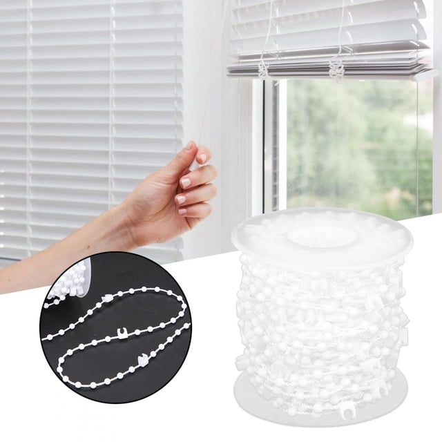 Cordon à Billes pour Store, Chaîne à Billes pour Store, Ferrure pour Store Enrouleur, Chaîne de Liaison Inférieure Professionnelle pour Store, pour Décoration Rideau Vertical 10 m