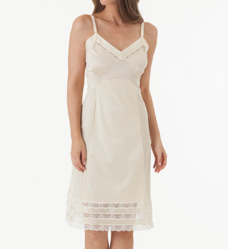 Women's Shadowline 1302 Snip-it 28 Inch Slip (Beige 46)
