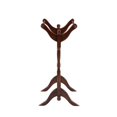 thumbnail image 3 of Linon Heirloom Solid Pine Wood Double Bar Blanket Rack in Cherry Stain, 3 of 10