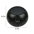 thumbnail image 3 of Clearance! Solar Outdoor Table Lantern Flickering Flame Light Round Pot With Warm Yellow Garden LED Tabletop Lamp Decorative For Garden Yard Wish List Sale Items Today #43, 3 of 7