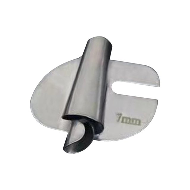 jifeng Sewing Rolled Hemmer Foot Durable Replacement Sturdy Rolled Hem Presser Foot 7mm