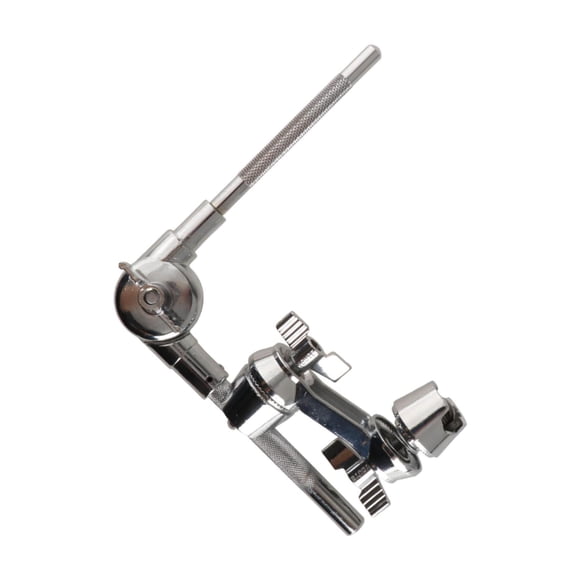 braveheart Drum Extension Clamp Holder Versatile Support Reliable Performance Stability During Drum Setups Stand Clamp Silver S