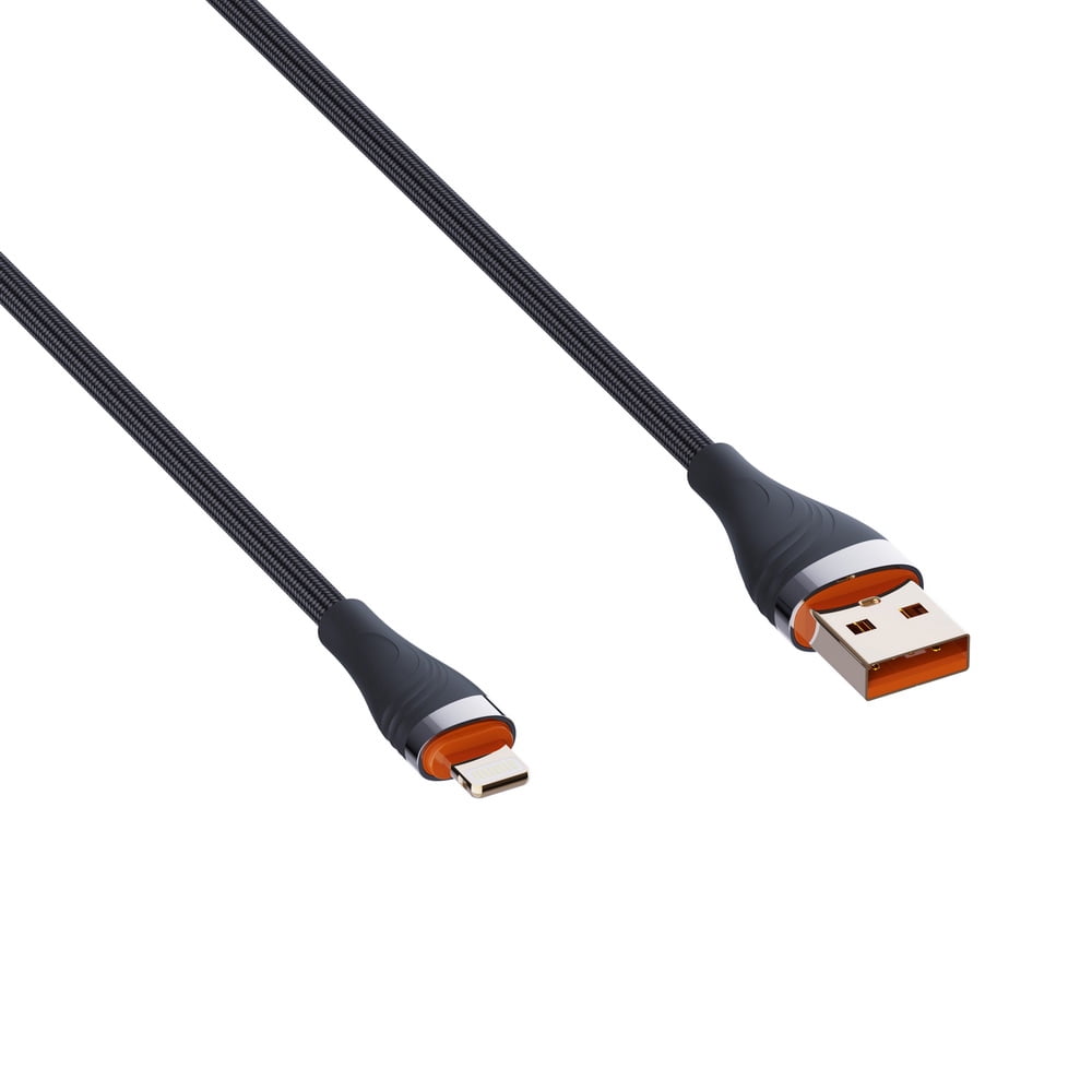 axGear USB to Lightning Charging Data Sync Cable Nylon Braided Cable 6.5Ft 2M