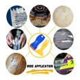 thumbnail image 2 of 3Pack Plastic Blades Scraper Tool No Scratch Sticker Removal Scraper for Cleaning Adhesive Label Decal Glue From,2 x plastic blade scrapers 1 x plastic scraper 10 x double-edged plastic blades,Blue, 2 of 7