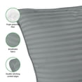thumbnail image 2 of Gogreen 2 Pack Pillows for Bed, Standard Size Pillows Insert for Side and Back Sleepers, Soft Down Alternative Microfiber Filled Extra Firm Pillows, 20 x 26 Inches - Gray, 2 of 4