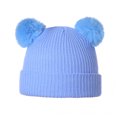 thumbnail image 3 of Faithtur Baby Winter Hat Cute Bear Pattern Knit Beanie Warm Cap for Infant Newborn Cold Weather Accessories, 3 of 8