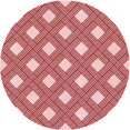 thumbnail image 1 of Ahgly Company Machine Washable Indoor Round Transitional Red Area Rugs, 7' Round, 1 of 7
