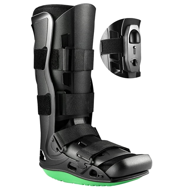 New Facelift, Double Airbag Medical Fracture Recovery boots, Inflatable Walking Boot, Orthopedic Boot for Ankle Fracture