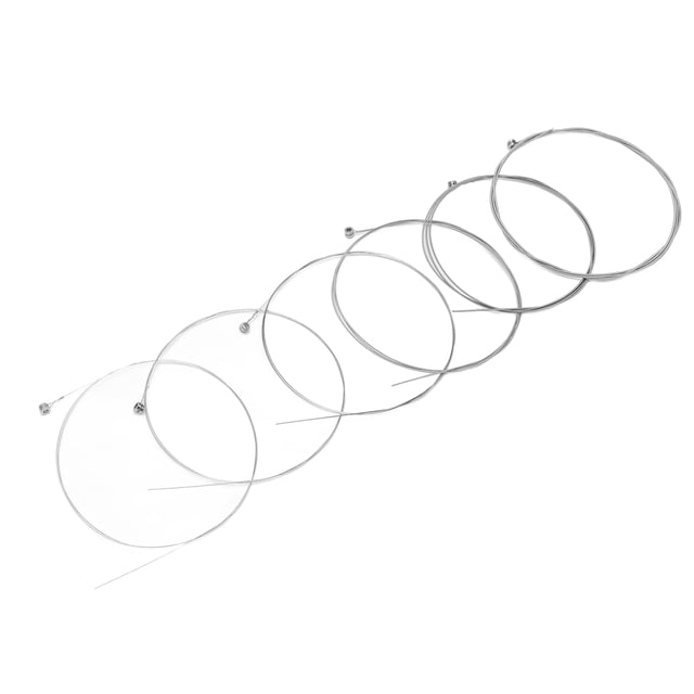 Guitar Strings, Beautiful Sound Totally Bright Tones Glossy Finish Nickel Steel Guitar String For Learners For Bass
