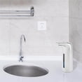 thumbnail image 2 of serony Automatic Soap Dispenser Touchless Refill Soaps Pump 400ml Battery Operated Waterproof Sensor Liquid Dispensers Bathroom Hotel Silver, 2 of 9
