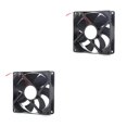 thumbnail image 3 of bedienty Computer Case Cooling Fan Low-noise Replacement PC Cooler Replacement Professional Electrical Heater Humidifier Vacuum Roller Bearing 2Set, 3 of 6