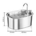 thumbnail image 3 of Weekly flyer pimelu All Stainless Steel Pet 3.2L Large Capacity Popular SUS304 Pet Water Dispenser For Cats And Dogs Hottest Deals, 3 of 3