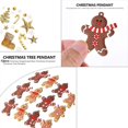 thumbnail image 4 of 12pcs Gingerbread Man Ornaments, Lovely Interesting Gingerbread Man Hanging Decors, 4 of 5